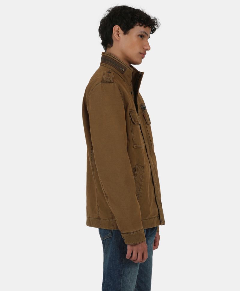 Casaca marron online hombre