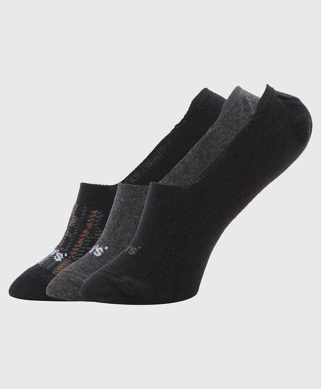 Medias Hombre Levi's No Show 3 Pack