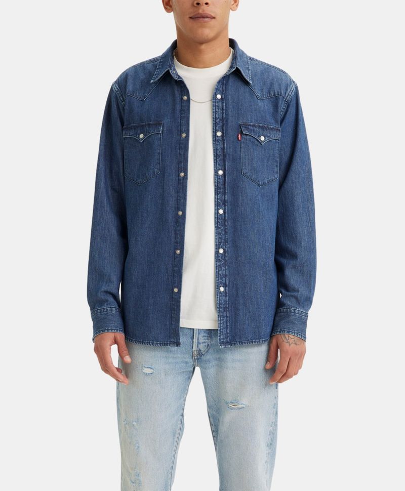 Camisa de jeans hombre online