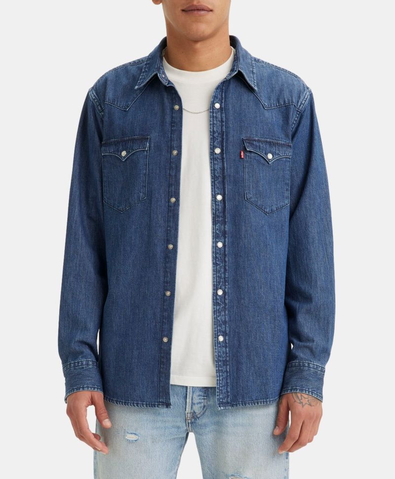 Camisa levis de mezclilla sale