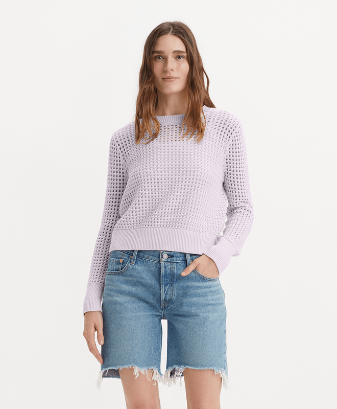 Chompa Mujer Superbloom Crochet Ls Levi's