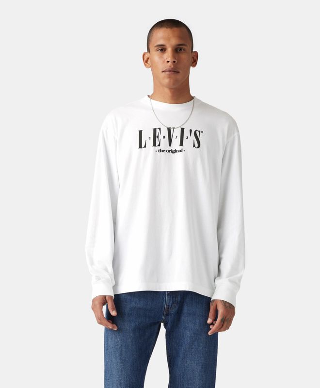 Polo Levi's Hombre Ls Graphic Authentic Tee