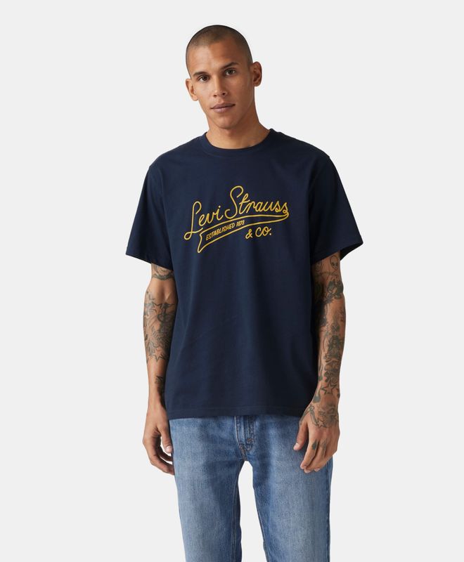 Polo Levi's Hombre Ss Relaxed Fit Tee