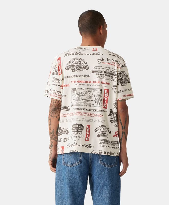 Polo Levi's Hombre Vintage Fit Graphic Tee