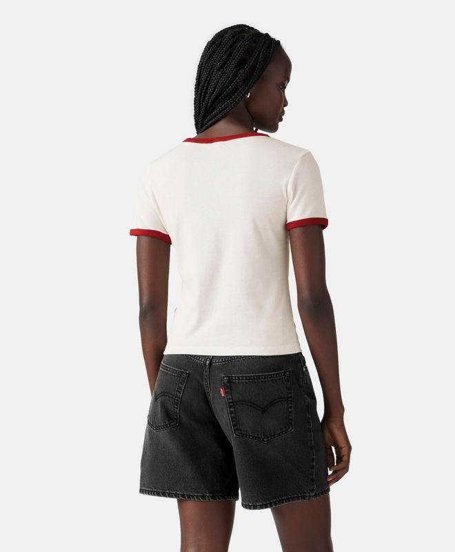 Polo Levi's Mujer Graphic Ringer Rickie