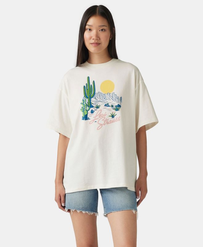Polo Levi's Mujer Graphic Short Stack Tee