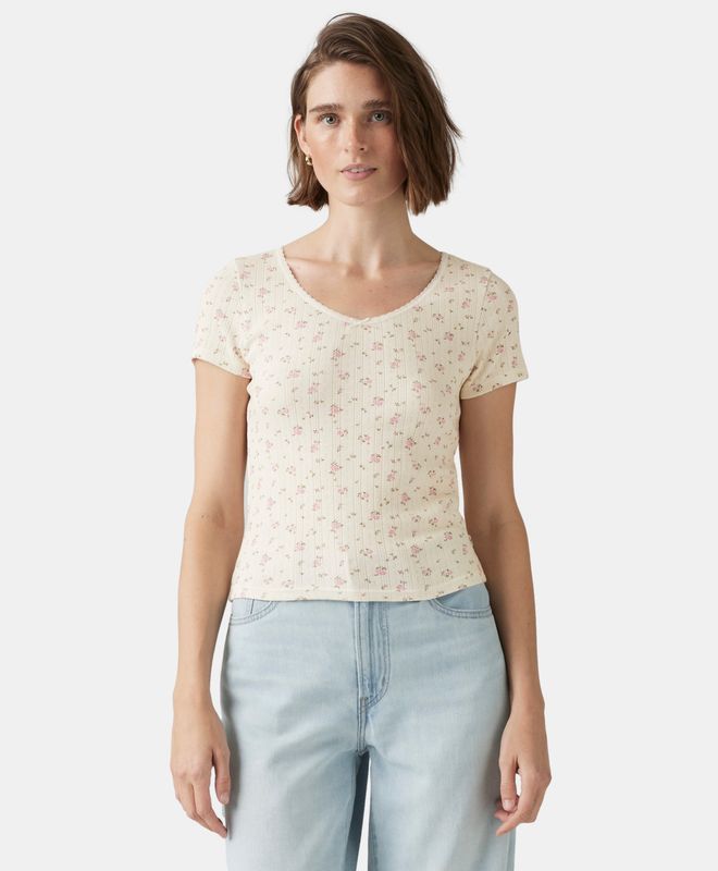 Polo Levi's Mujer Sweetie Pointelle Top