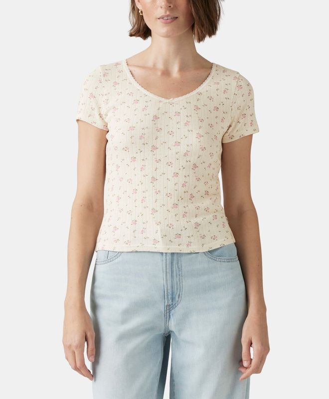 Polo Levi's Mujer Sweetie Pointelle Top
