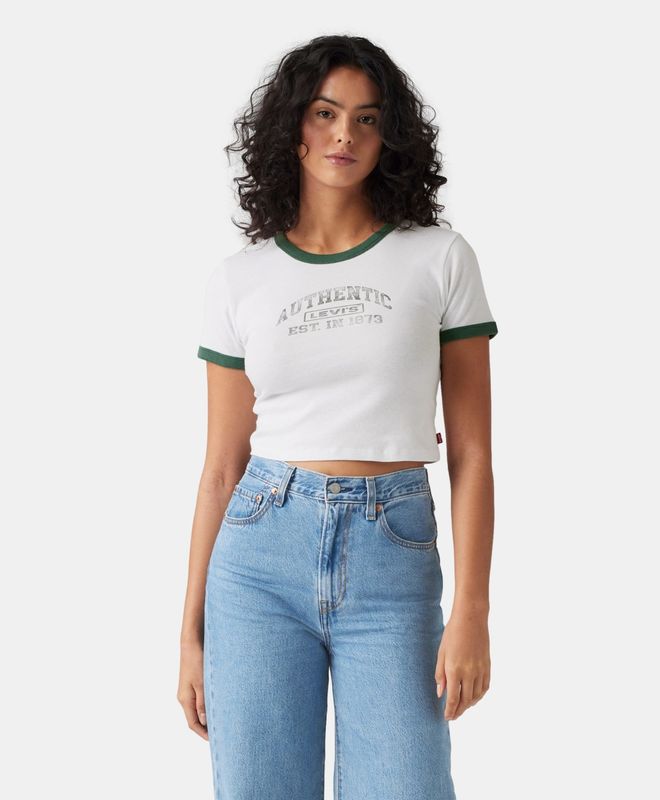 Polo Mujer Levi's Graphic Mini Ringer Tee