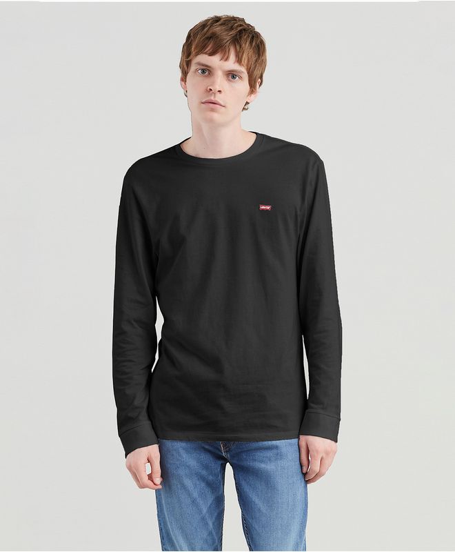 Polo Hombre Levi's Cuello redondo Lisa con logotipo mini Levi´s Batwing