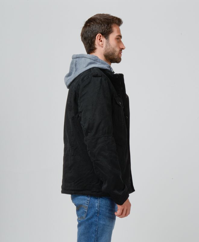 Casaca Levi's Hombre Cotton 4pkt Military W Sherpa Lining Remov Bib Hood