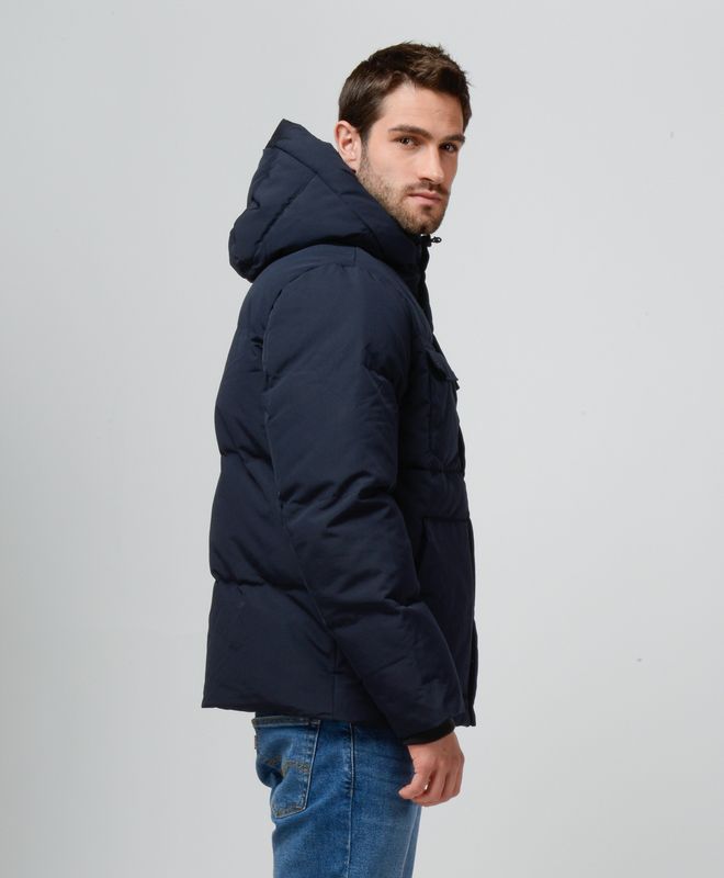 Casaca Levi's Hombre New Hooded Midweight Puffer W Trucker Pockets