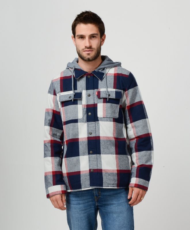 Casaca Levi's Hombre Shacket 2 Pkt W Jersey Hood And Sherpa Lining