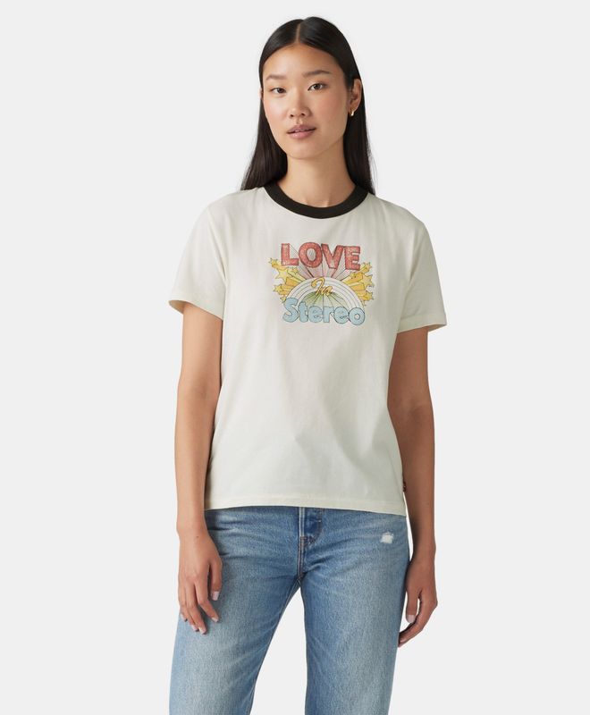Polo Levi's Mujer Gr Iconic Ringer Tee
