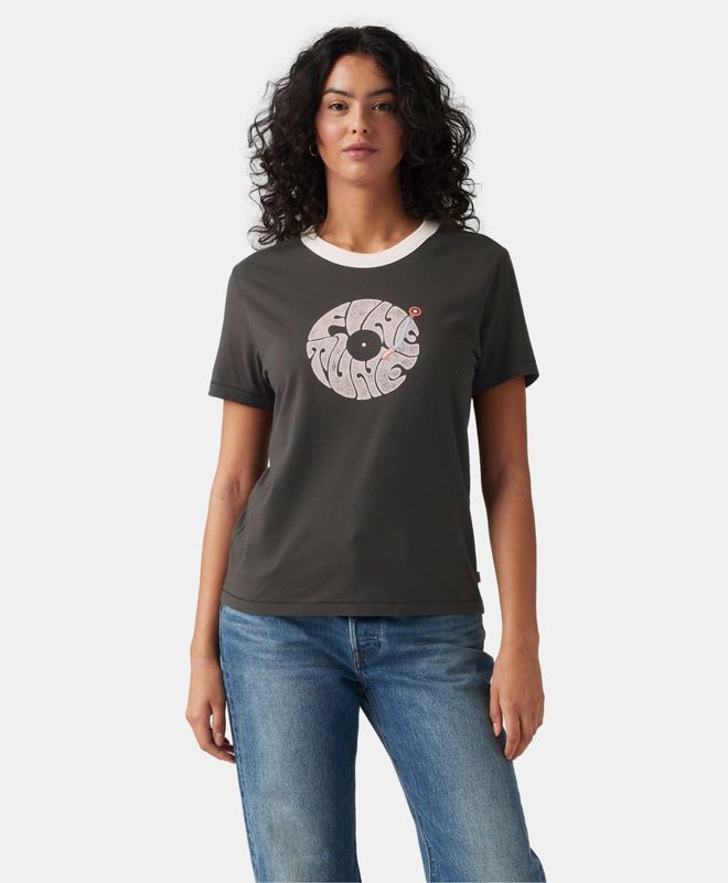 Polo Levi's Mujer Gr Iconic Ringer Tee