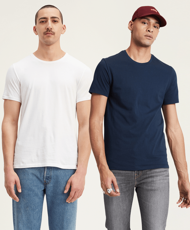 Polo Levi's Hombre Slim 2pk Crewneck 1