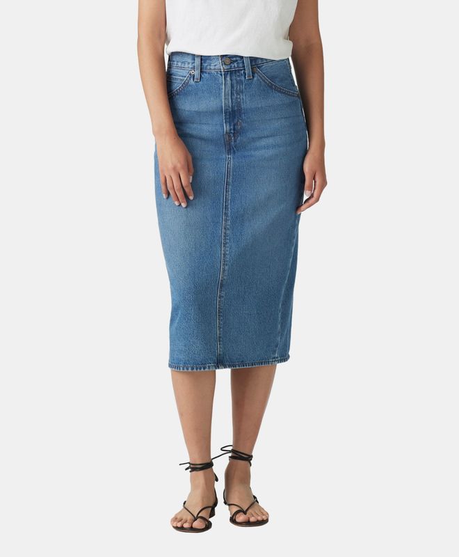 Falda Mujer Levi's Hr Back Slit Skirt