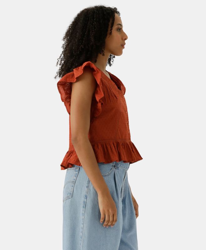 Blusa Mujer Levi's Aniston Ss Blouse