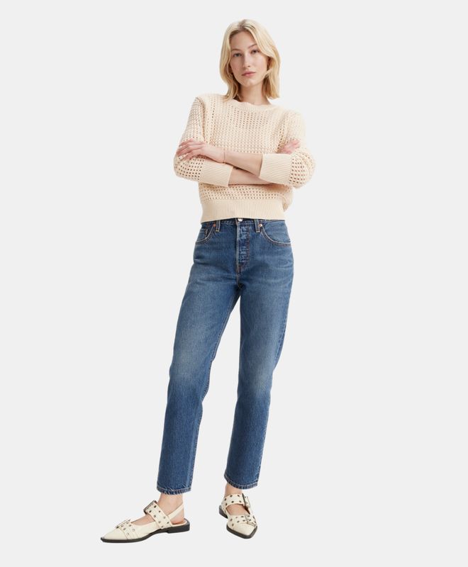 Jeans Mujer Levi's 501 Crop Lightweight