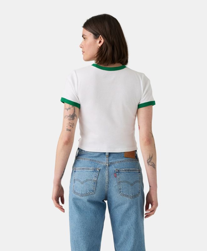 Polo Mujer Levi's Graphic Mini Ringer Tee