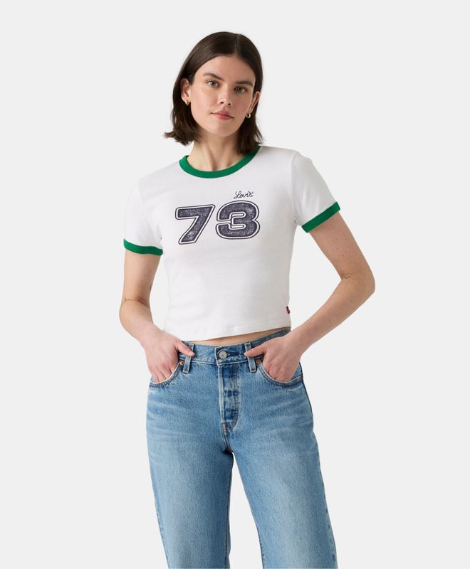 Polo Mujer Levi's Graphic Mini Ringer Tee