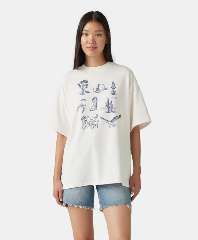 Polo Mujer Levi's Graphic Short Stack Tee