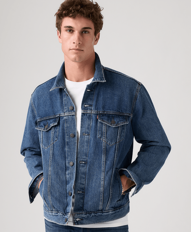 Casaca Hombre Levi's Cuello en Punta