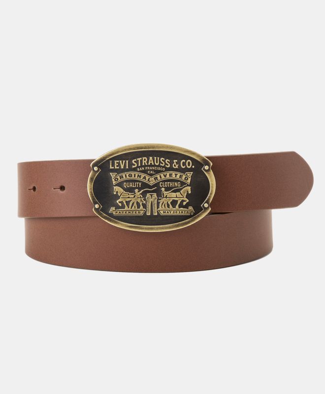 Cinturón Hombre Levi's Billy Plaque Belt