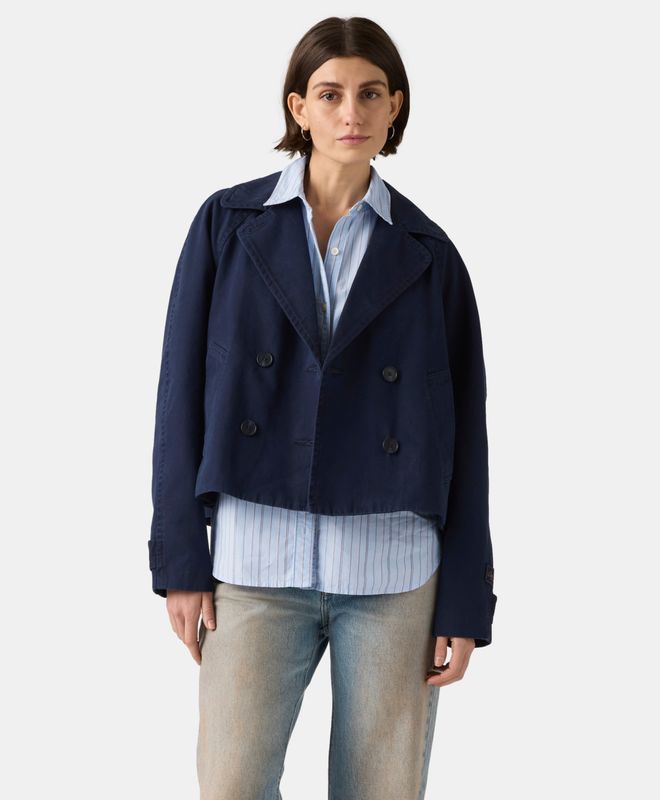 Casaca Mujer Levi's Bree Crop Swing Trench