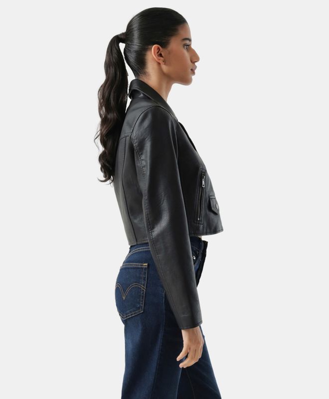 Casaca Mujer Levi's Cropped Moto