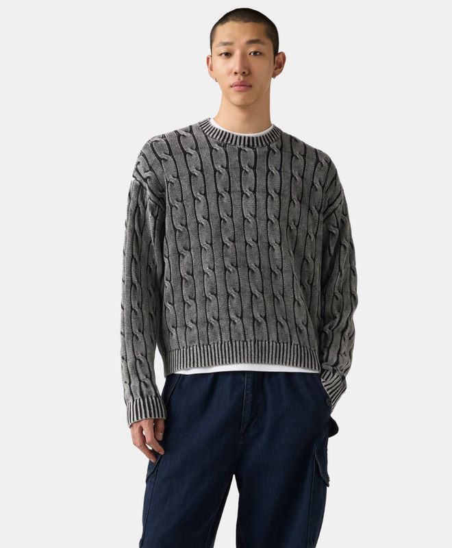 Chompa Hombre Levi's Carmel Cable Crew