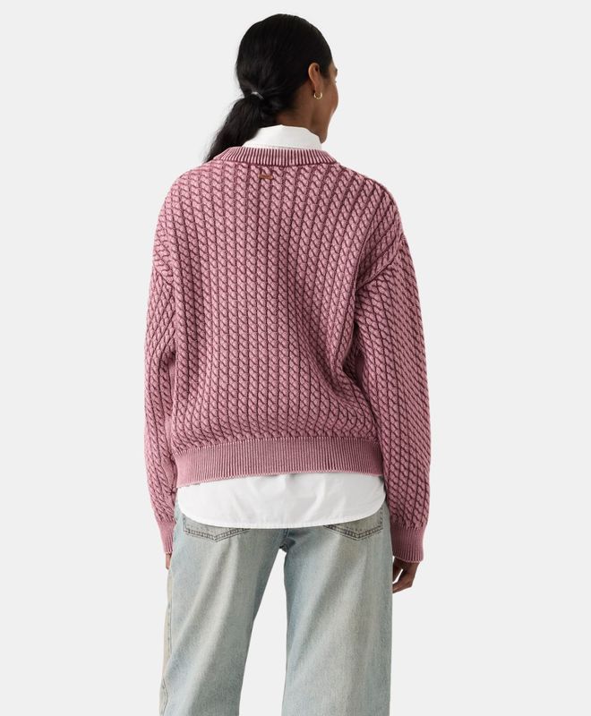 Chompa Mujer Levi's Leilah Cable Crewneck