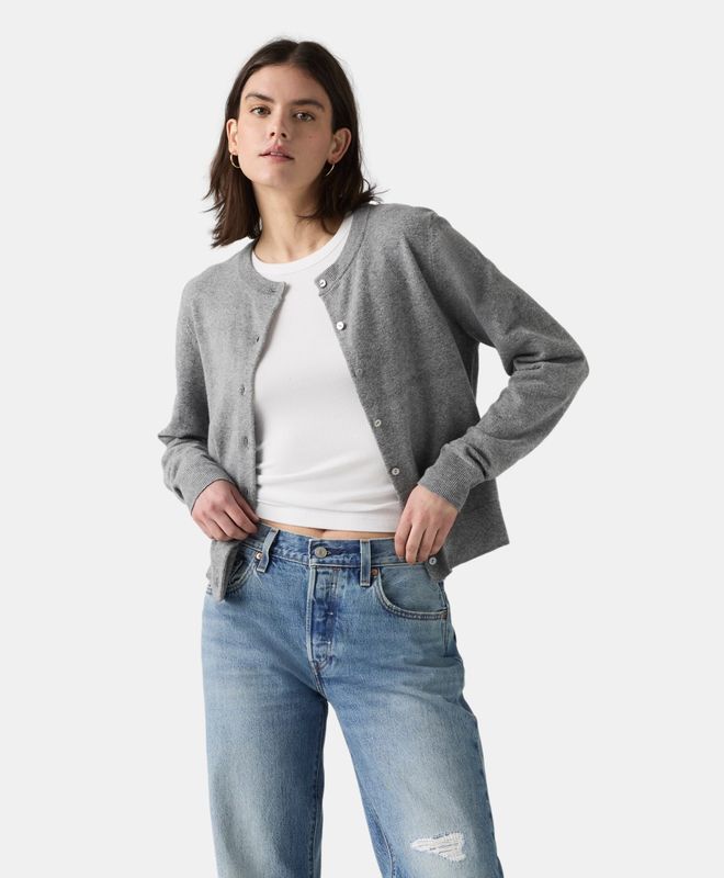 Chompa Mujer Levi's Tara Super Soft Crewneck Cardi