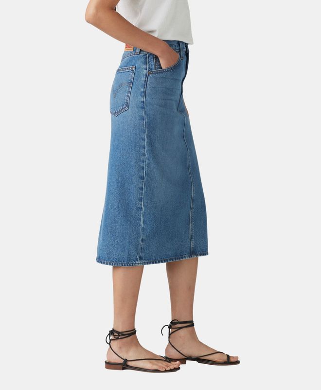 Falda Mujer Levi's Hr Back Slit Skirt