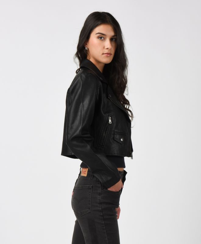 Casaca Mujer Levi's Cropped Moto