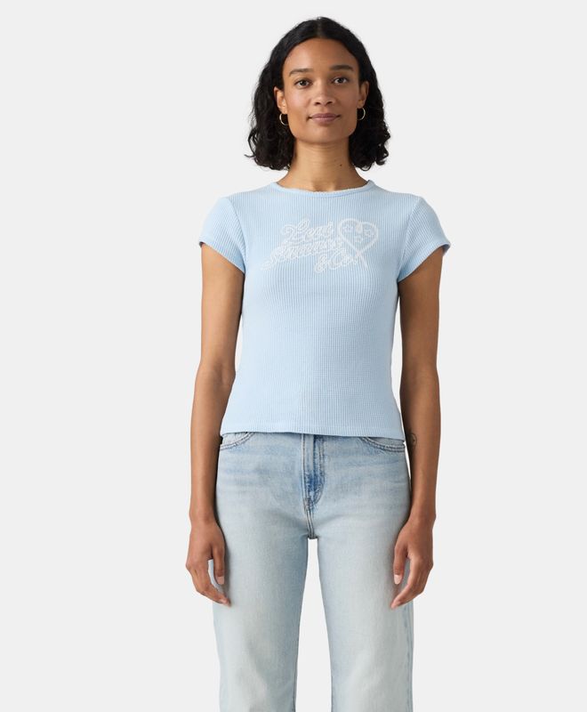 Polo Mujer Levi's Waffle Ss