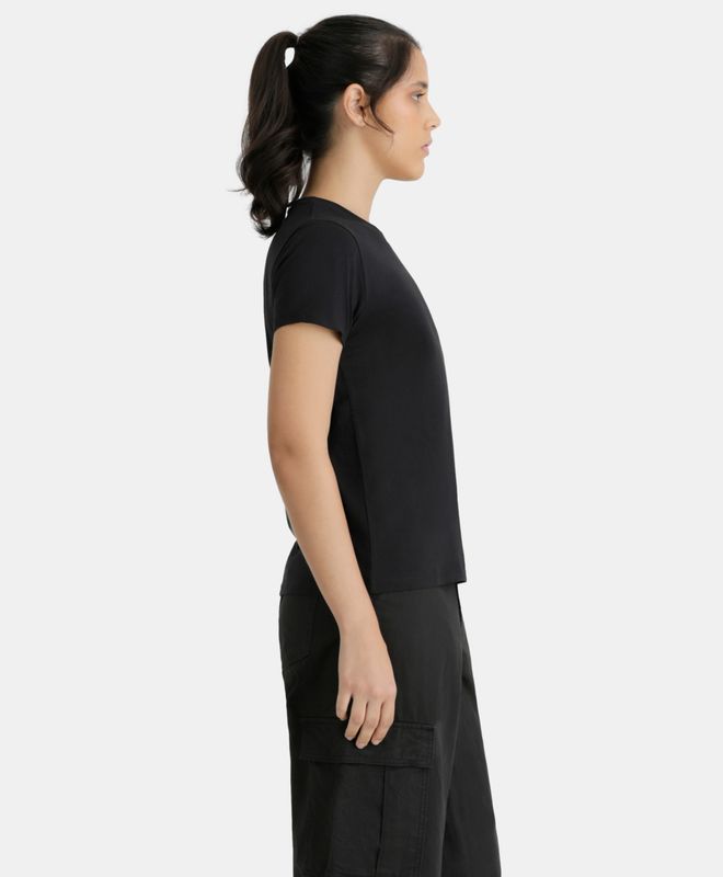 Polo Mujer Levi's The Perfect Tee Negro
