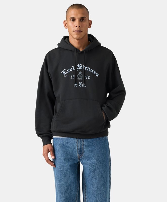 Polera Hombre Levi's Graphic Boxy Hoodie