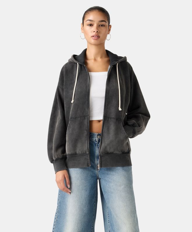 Polera Mujer Levi's Vintage Oversized Fz Hoodie