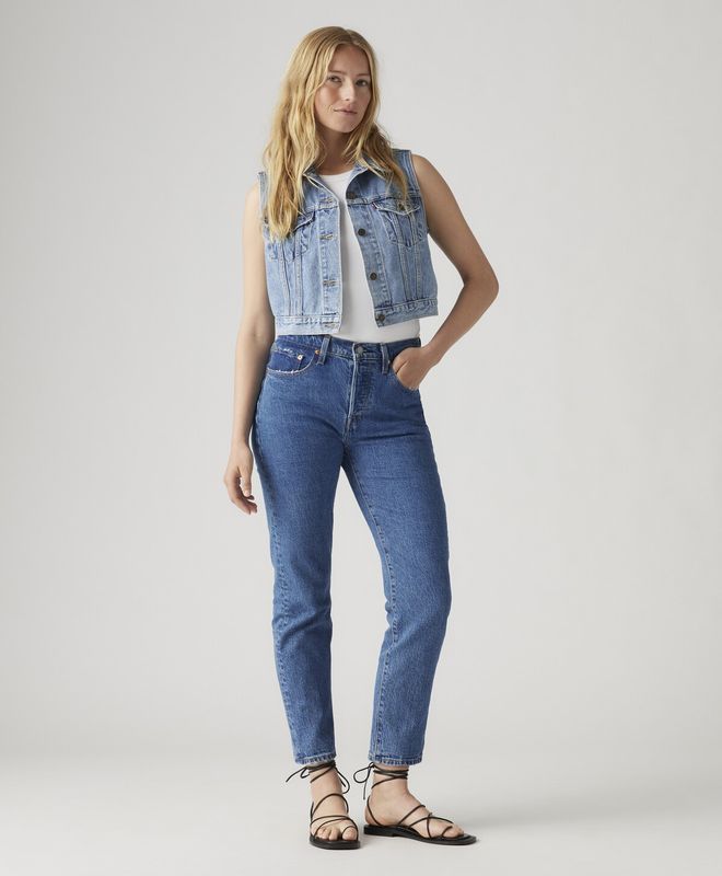 Jeans Mujer Levi's 501 Crop