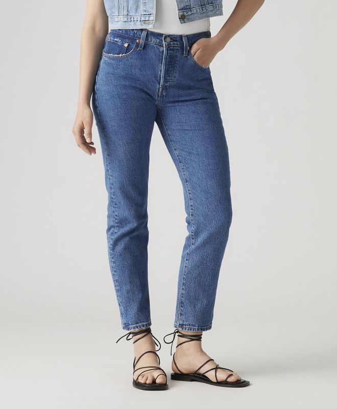 Jeans Mujer Levi's 501 Crop