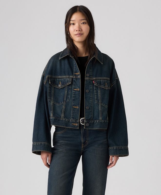 Casaca Mujer Levi's Loose Crop Trucker