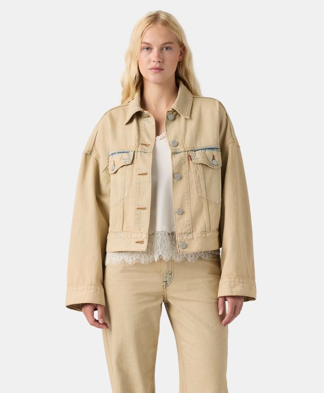Casaca Mujer Levi's Loose Crop Trucker