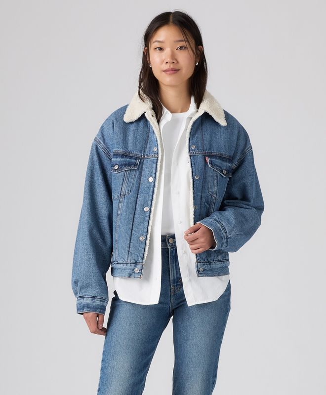Casaca Levi's Mujer 90s Sherpa Trucker
