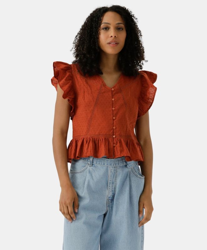 Blusa Mujer Levi's Aniston Ss Blouse