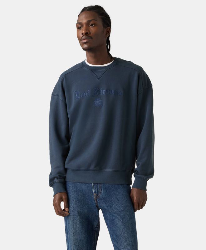 Polera Hombre Levi's Cropped Graphic Crew