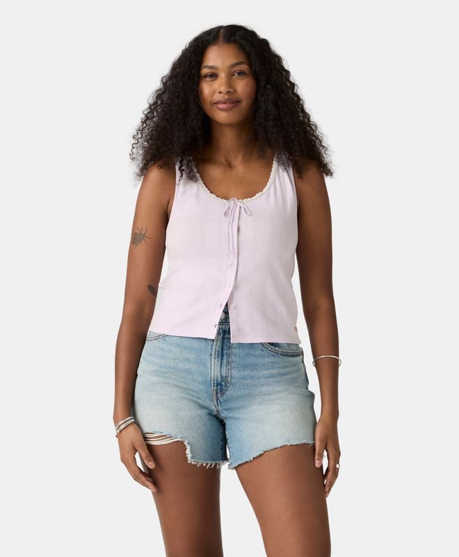Polo Mujer Levi's Dry Goods Pointelle Lace Tank