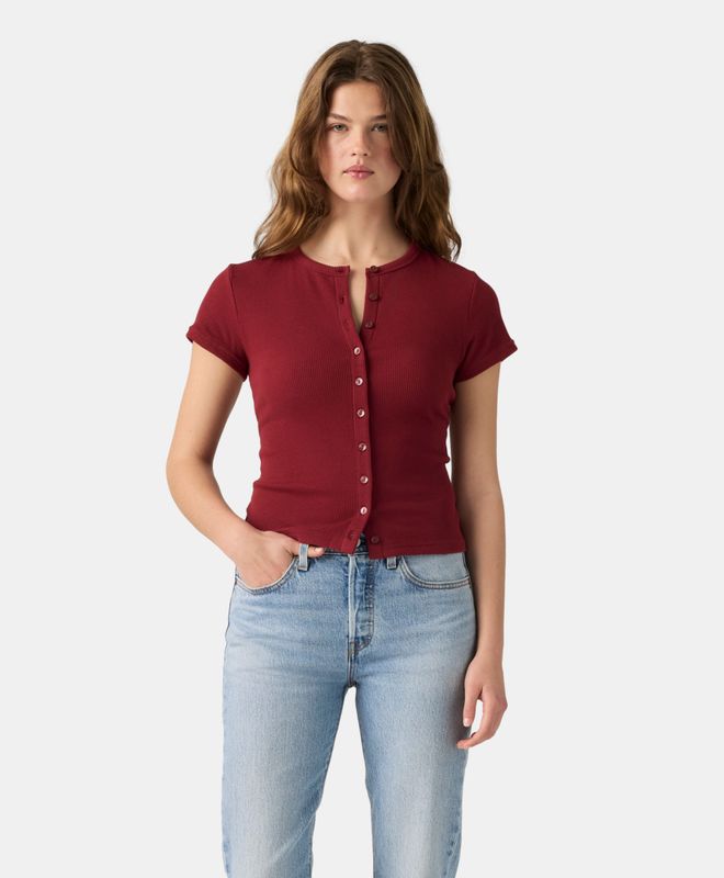 Polo Mujer Levi's Rory Button Through