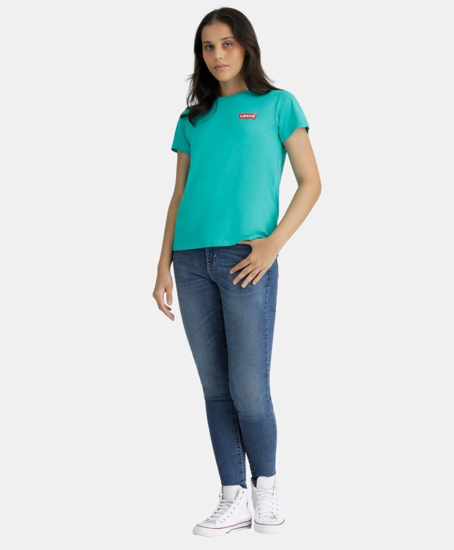 Jeans Mujer Levi's 720 Hirise Super Skinny Azul