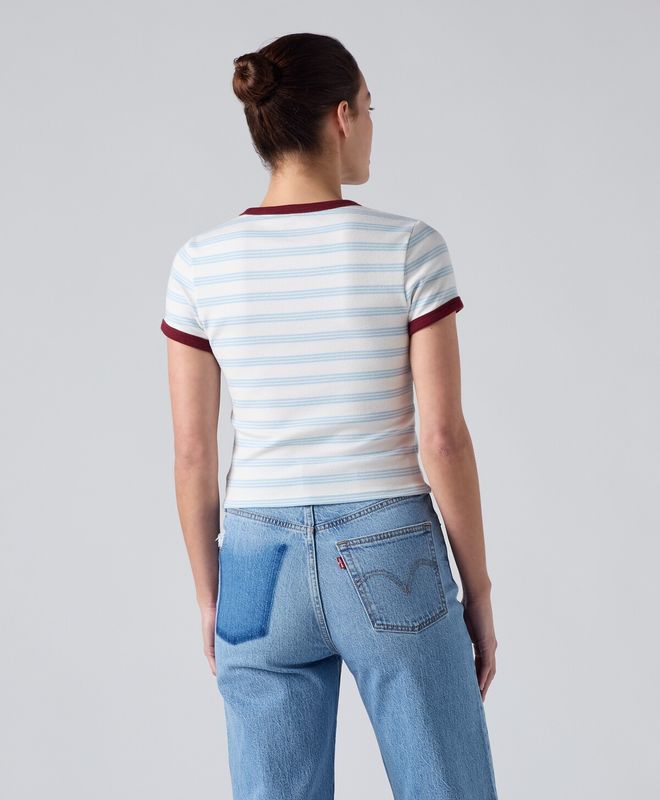 Polo Mujer Levi's Essential Baby Ringer Tee
